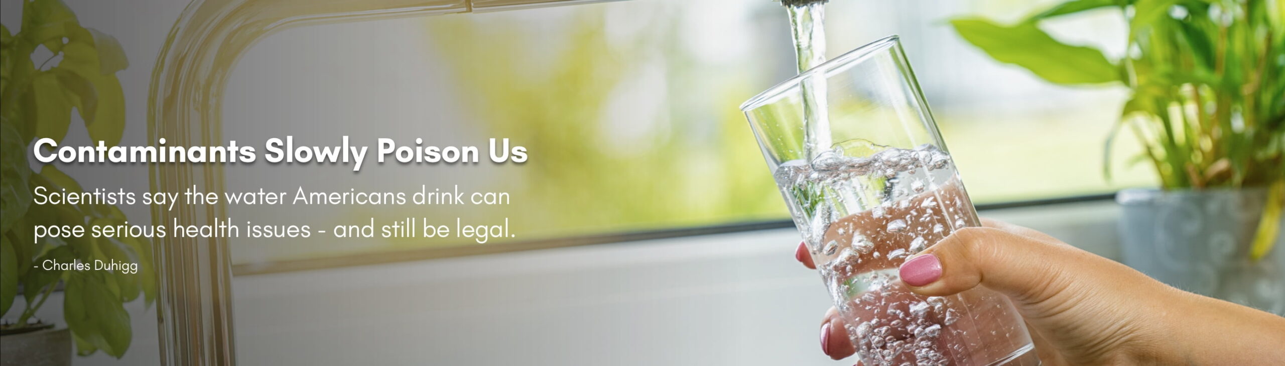 Contaminants Slowly Poison Us